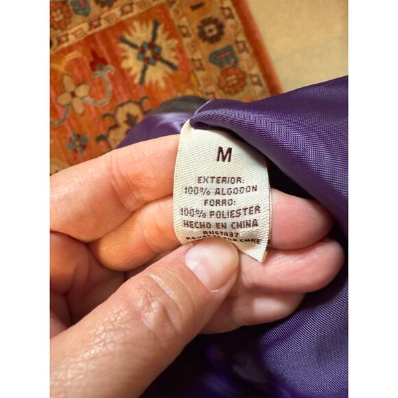 Ralph Lauren Polo Vintage 80s Black Velvet Two Button Jacket Women's Size M - Picture 8 of 8